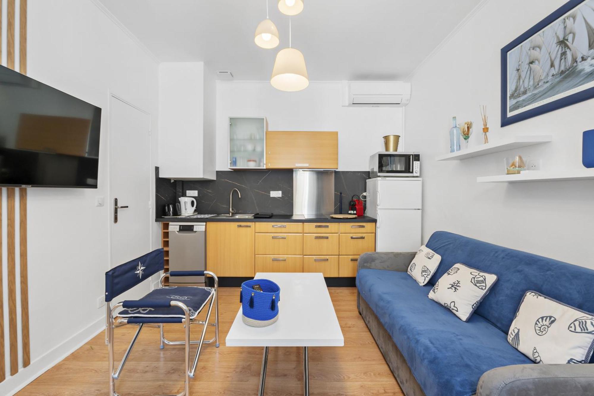 Centre De 1 Bedroom, 131 Rue D'antibes A 5 Minutes Du Palais *
